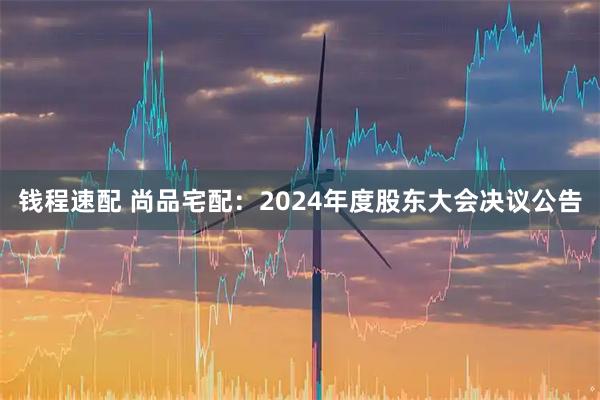 钱程速配 尚品宅配：2024年度股东大会决议公告