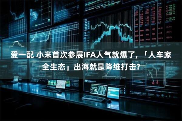 爱一配 小米首次参展IFA人气就爆了, 「人车家全生态」出海就是降维打击?